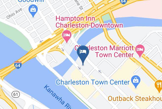 Kanawha - Holiday Inn Express Charleston Civic Center Maps