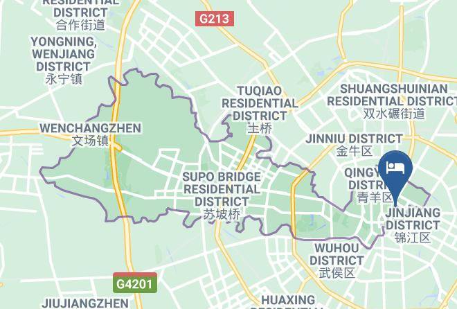 Chengdu - Holiday Inn Express Chengdu Gulou Maps