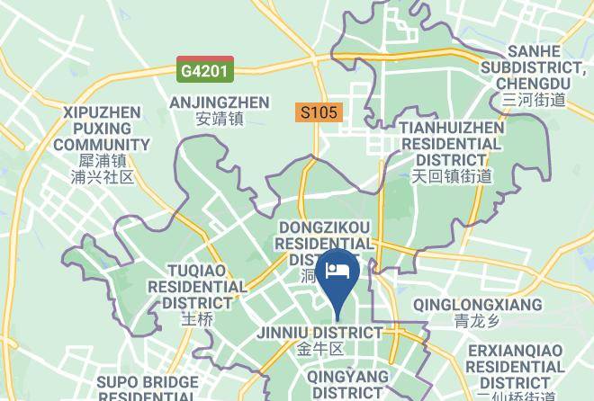 Chengdu - Holiday Inn Express Chengdu Jinniu Maps