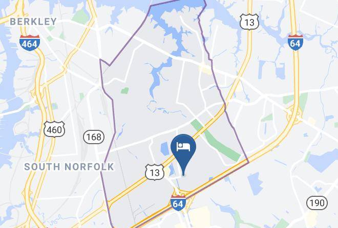 Chesapeake City - Holiday Inn Express Chesapeake Norfolk Maps