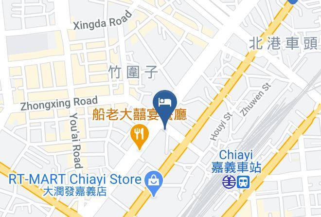 Chiayi City - Holiday Inn Express Chiayi Maps