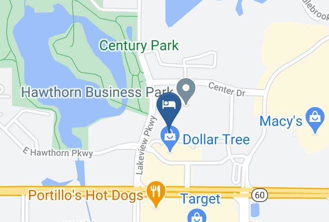 Lake - Holiday Inn Express Chicago Nw Vernon Hills Maps