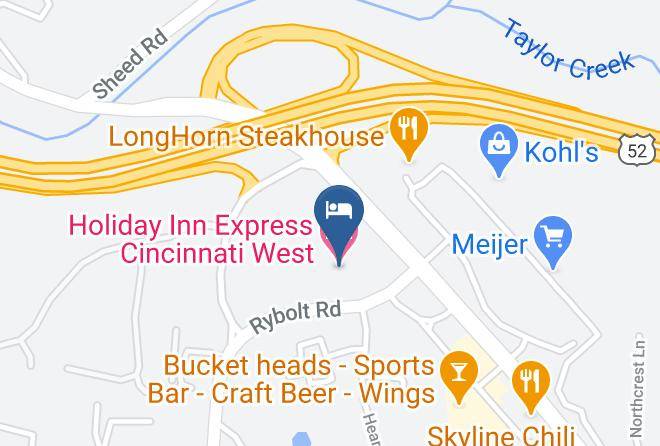 Hamilton - Holiday Inn Express Cincinnati West Maps