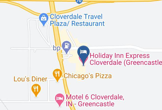 Putnam - Holiday Inn Express Cloverdale Maps