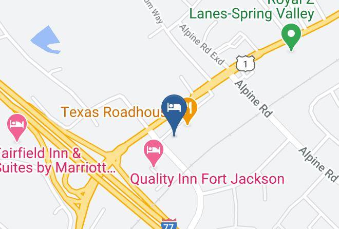 Richland - Holiday Inn Express Columbia Ne Fort Jackson Maps