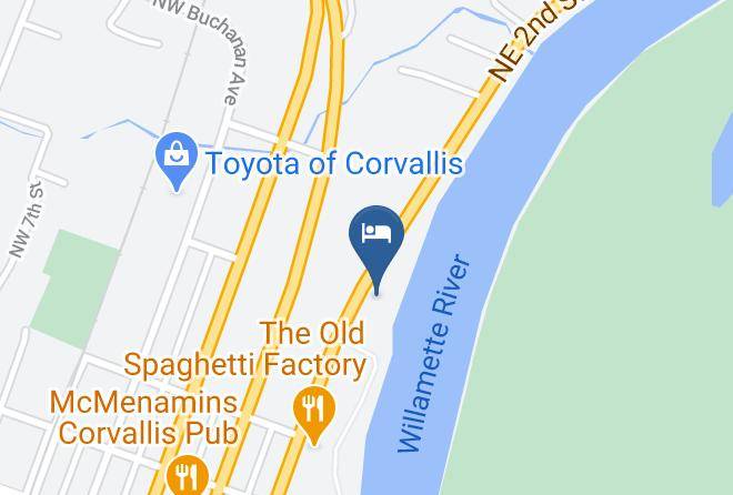 Benton - Holiday Inn Express Corvallis On The River Maps