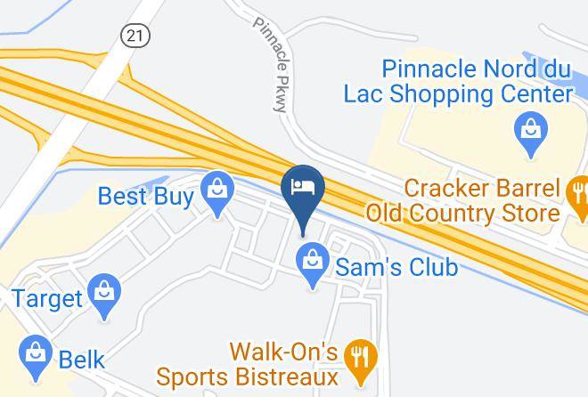Holiday Inn Express Covington Madisonville Map