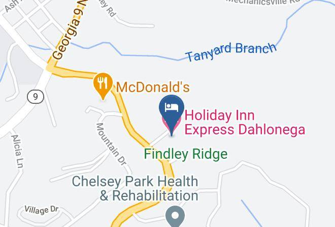 Lumpkin - Comfort Inn & Suites Dahlonega Maps