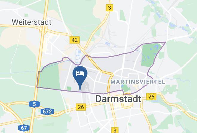 Darmstadt - Holiday Inn Express Darmstadt Maps