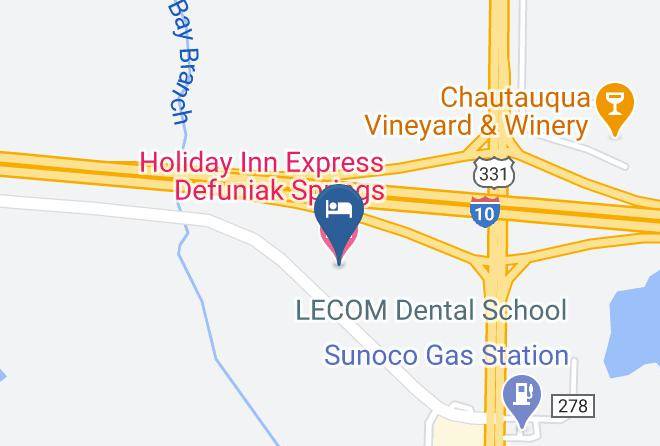 Walton - Holiday Inn Express Defuniak Springs Maps