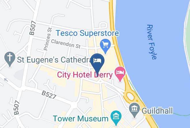Derry Strabane - Holiday Inn Express Derry Londonderry Maps