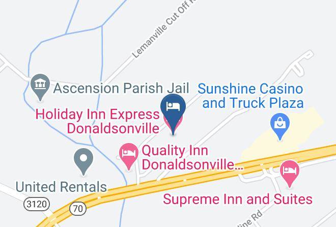 Ascension Par - Holiday Inn Express Donaldsonville Maps