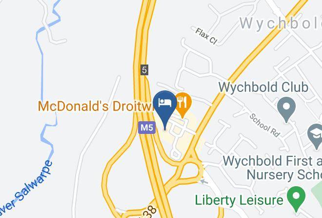 Worcs - Holiday Inn Express Droitwich Spa Maps