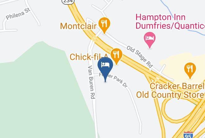 Prince William - Holiday Inn Express Dumfries Maps