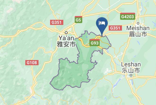 Holiday Inn Express E'mei Qiliping Map