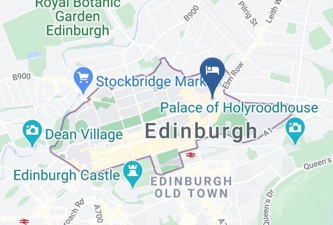 Edinburgh City - Holiday Inn Express Edinburgh City Centre Maps