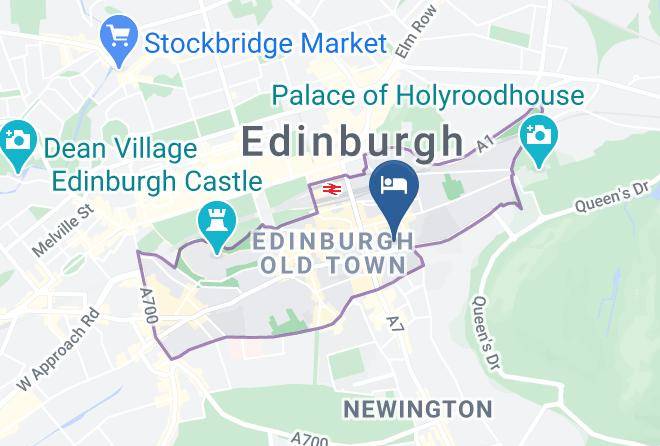 Edinburgh City - Holiday Inn Express Edinburgh Royal Mile Maps