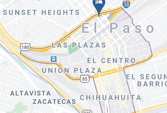 El Paso - Holiday Inn Express El Paso Downtown Maps