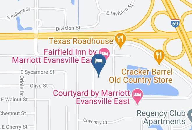 Vanderburgh - Holiday Inn Express Evansville Maps