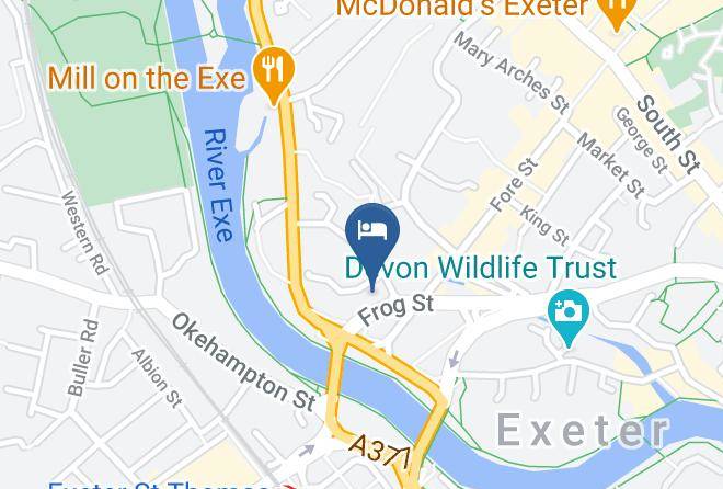 Devon - Holiday Inn Express Exeter City Centre Maps