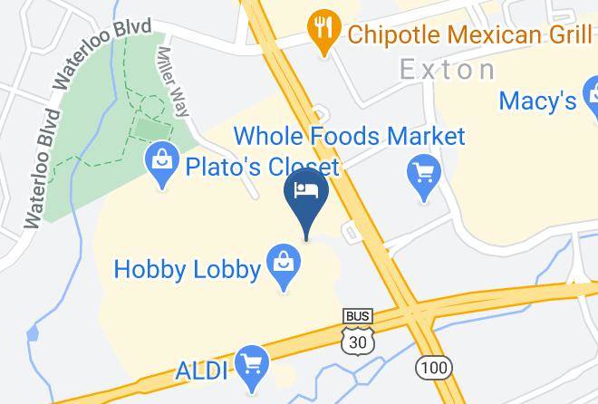 Chester - Holiday Inn Express Exton Great Valley Maps