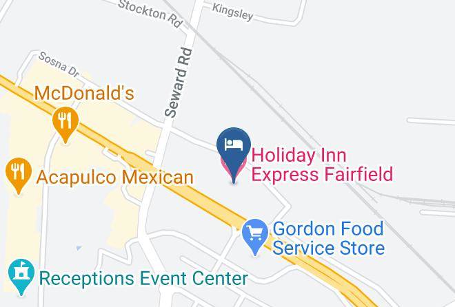 Butler - Holiday Inn Express Fairfield Maps