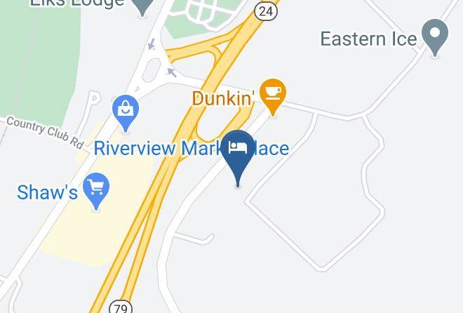 Holiday Inn Express Fall River North Map