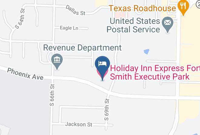 Sebastian - The Arc Hotel Fort Smith Maps