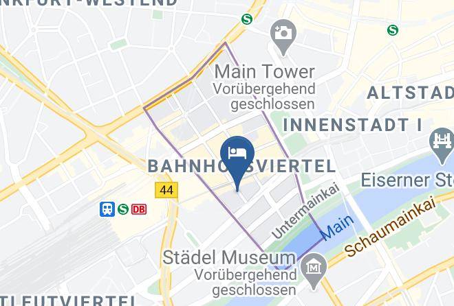 Frankfurt Am Main - Premier Inn Frankfurt City Hauptbahnhof Maps