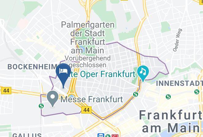 Frankfurt Am Main - Holiday Inn Express Frankfurt City Westend Maps