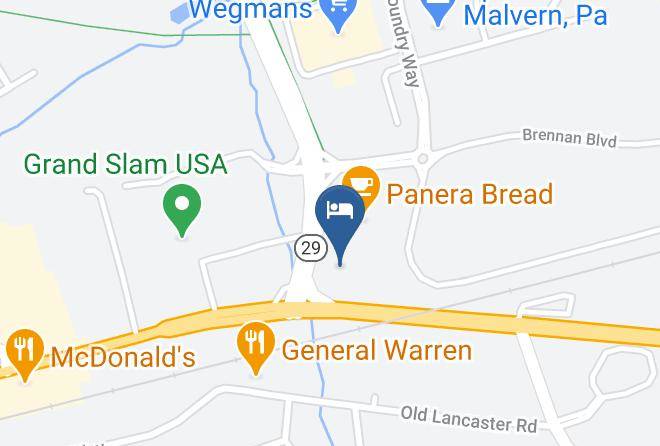 Chester - Holiday Inn Express Frazer Malvern Maps