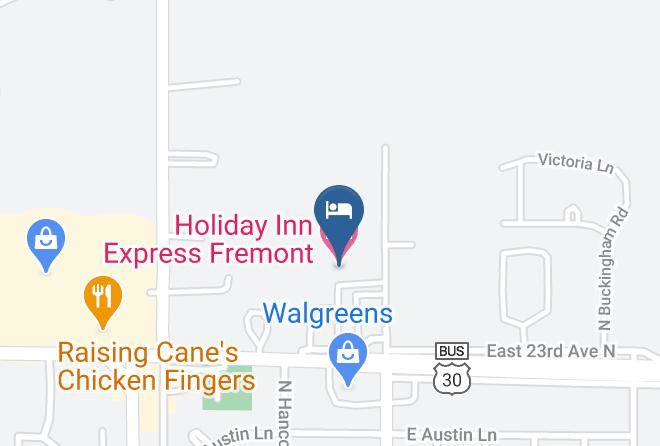 Holiday Inn Express Fremont Milpitas Central Map