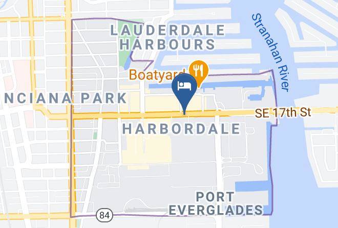 Broward - Holiday Inn Express Ft Lauderdale Cruise Airport Maps