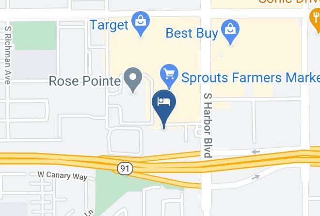 Orange - Holiday Inn Express Fullerton Anaheim Maps