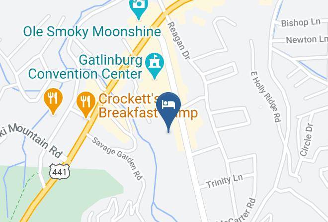 Sevier - Holiday Inn Express Gatlinburg Downtown Maps