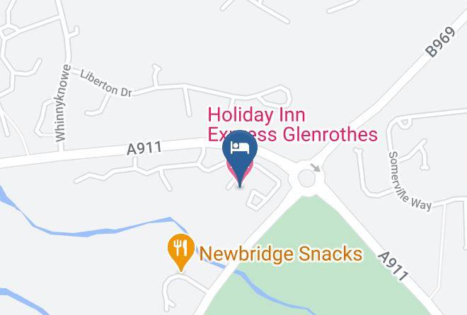 Fife - Holiday Inn Express Glenrothes Maps