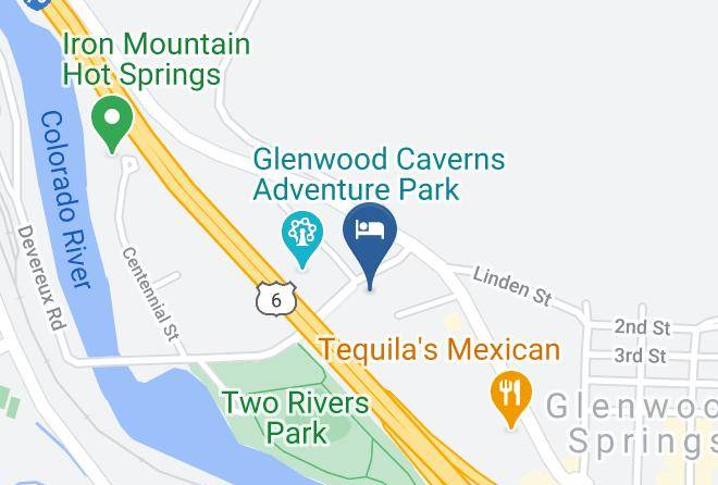 Holiday Inn Express Glenwood Springs Map