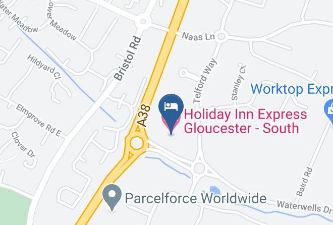 Holiday Inn Express Gloucester South Map