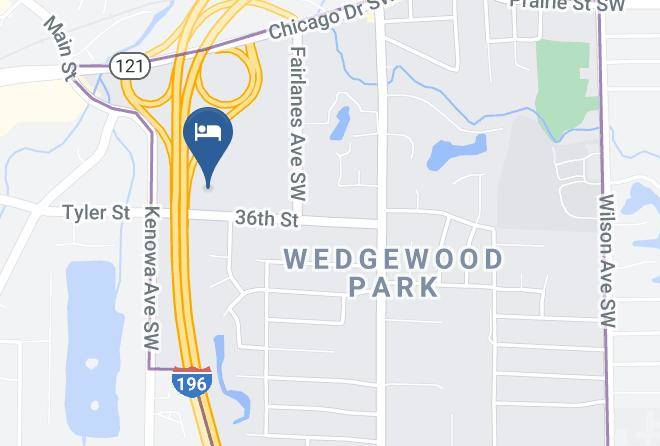 Kent County - Holiday Inn Express Grand Rapids Sw Maps