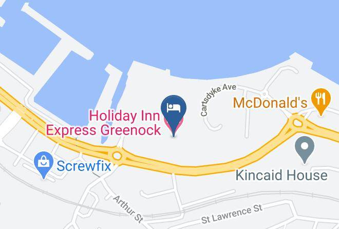 Inverclyde - Holiday Inn Express Greenock Maps