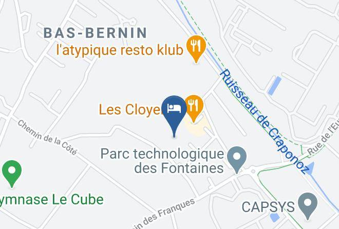 Isere - Holiday Inn Express Grenoble Bernin Maps