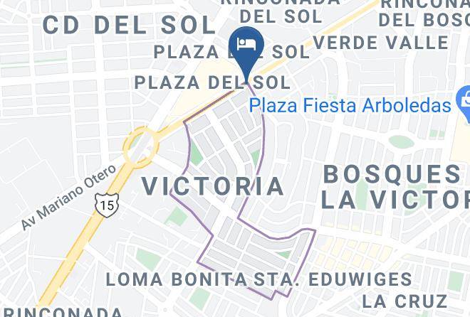 Zapopan - Holiday Inn Express Guadalajara Expo Maps