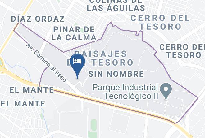 Tlaquepaque - Holiday Inn Express Guadalajara Iteso Maps