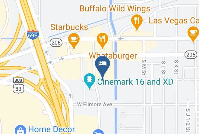 Cameron - Holiday Inn Express Harlingen Maps