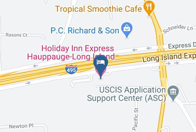 Suffolk - Holiday Inn Express Hauppauge Long Island Maps