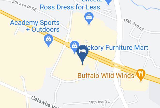 Catawba - Holiday Inn Express Hickory Hickory Mart Maps