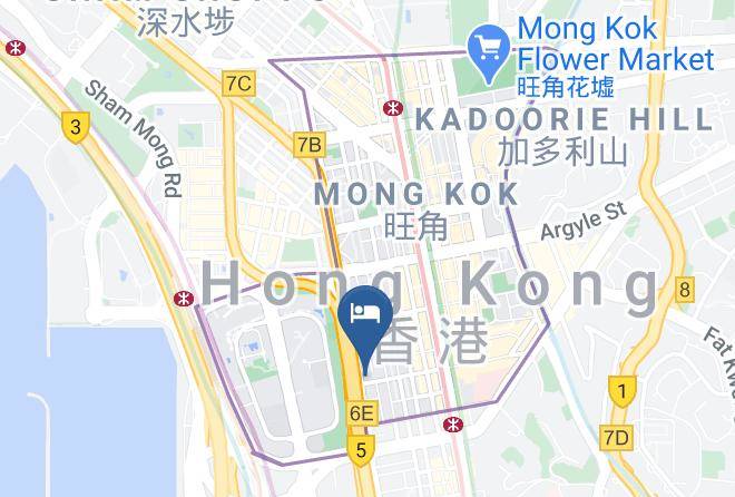 Kowloon - Holiday Inn Express Hong Kong Mongkok Maps