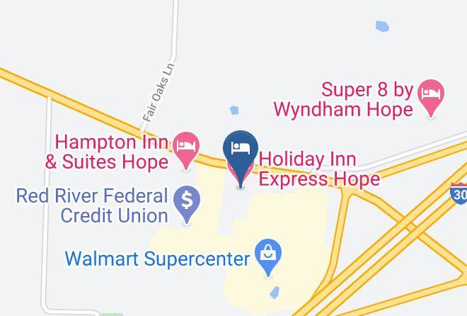 Hempstead - Holiday Inn Express Hope Maps