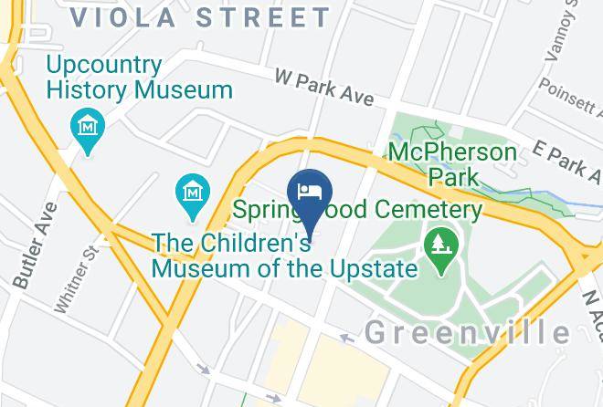 Greenville - Holiday Inn Express & Suites Greenville Downtown Maps