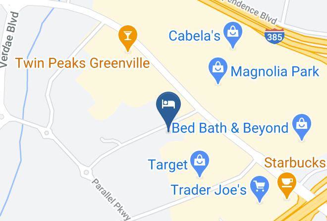 Greenville - Candlewood Suites Greenville Maps